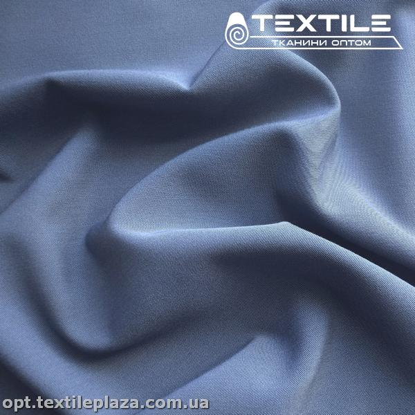 Костюмная ткань Лиза 4031C9 джинсово-васильковій