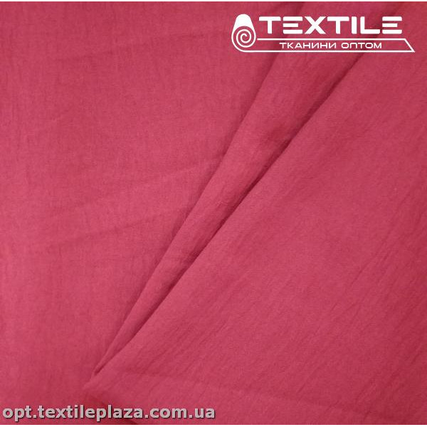 Костюмная ткань Американский креп (крэш) 3788C10 бордовый