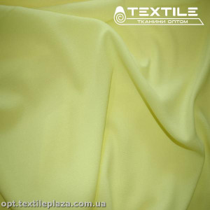 Костюмная ткань Креп однотонная 2662C2 лимонный