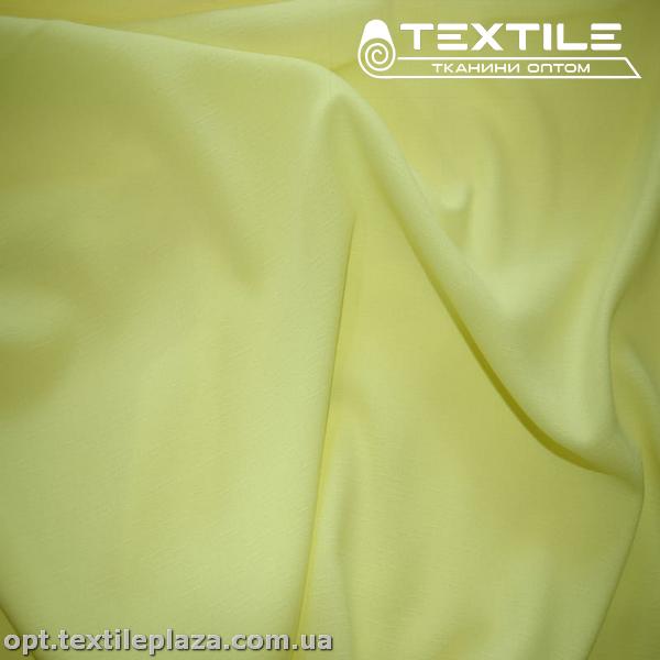Костюмная ткань Креп однотонная 2662C2 лимонный