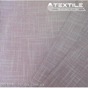 Костюмная ткань Лён 3606C6 бордово-белый