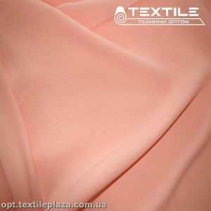 Костюмная ткань Креп однотонная 2662C3 ярко-розовый
