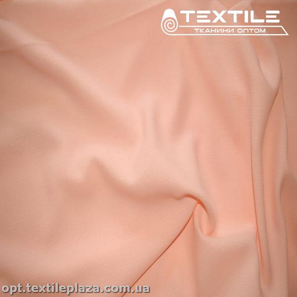 Костюмная ткань Креп однотонная 2662C4 светло-персиковый
