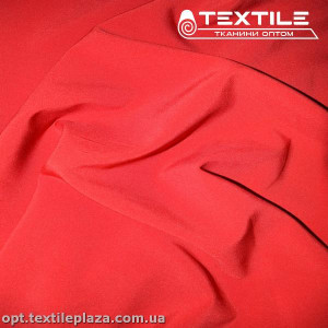 Костюмная ткань однотонная летняя 10287D1C1 малиновый
