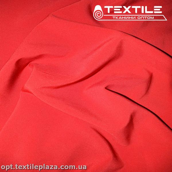 Костюмная ткань однотонная летняя 10287D1C1 малиновый