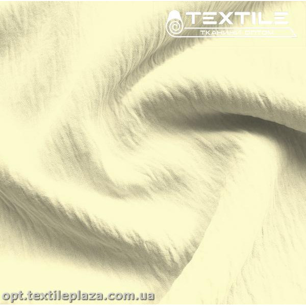 Костюмная ткань Американский креп (крэш) 4135C2 молочный