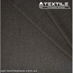 Костюмная ткань однотонная теплая 12446D1C1 графитовый