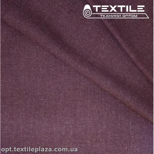 Костюмная ткань однотонная теплая 4068C2 марсал