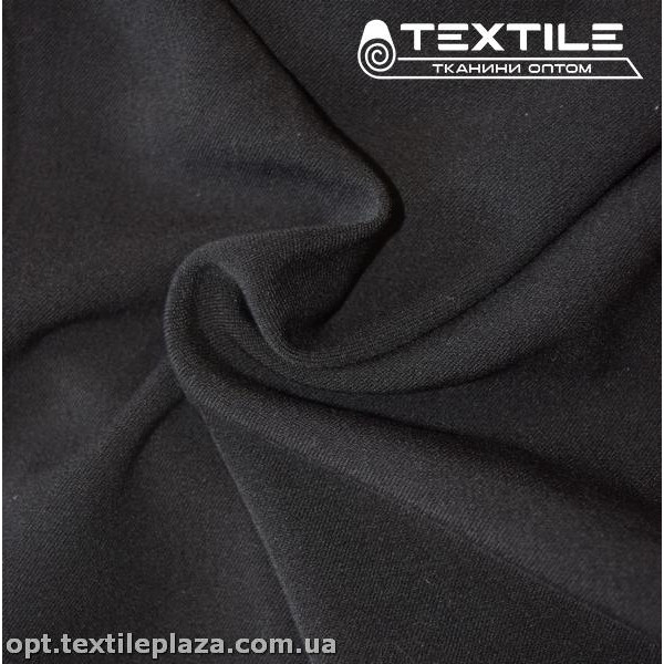 Костюмная ткань однотонная теплая 2016(1)C1 темно-синий
