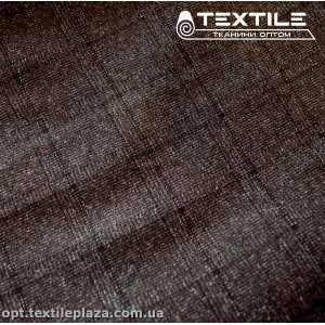 Костюмная ткань Твид 13339D1C1 клетка, коричневый