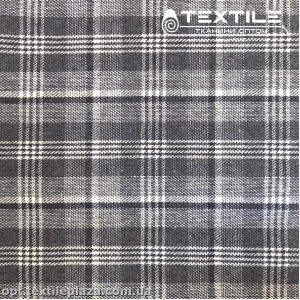 Костюмная ткань Клетка теплая 29135D1C4 серый