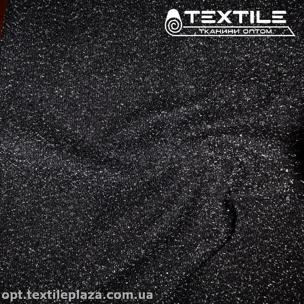 Костюмная ткань однотонная теплая 3286C1 черный