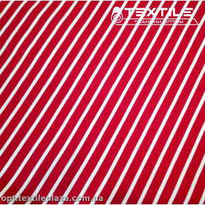 Лён цветной 4062D9C4 полоска, бордовый