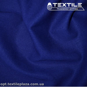 Лён однотонный 4038C22 темный электрик