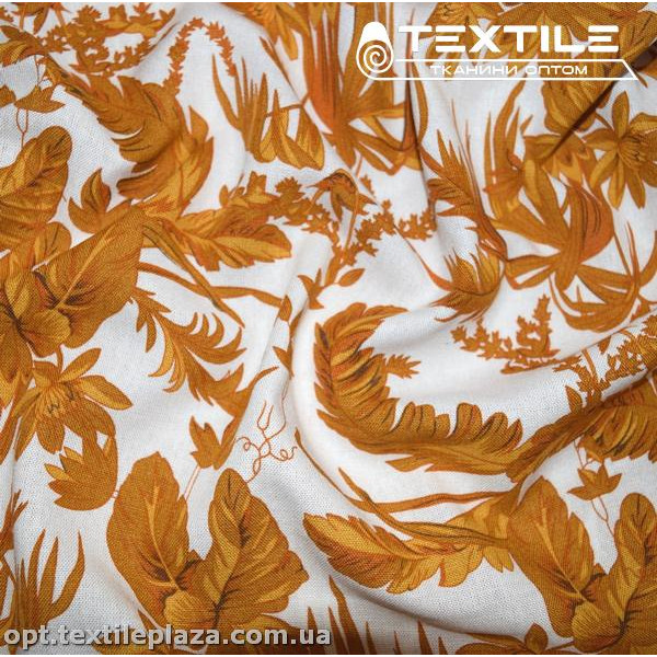 Лён цветной 4071D24C1 растения, оранжево-белый