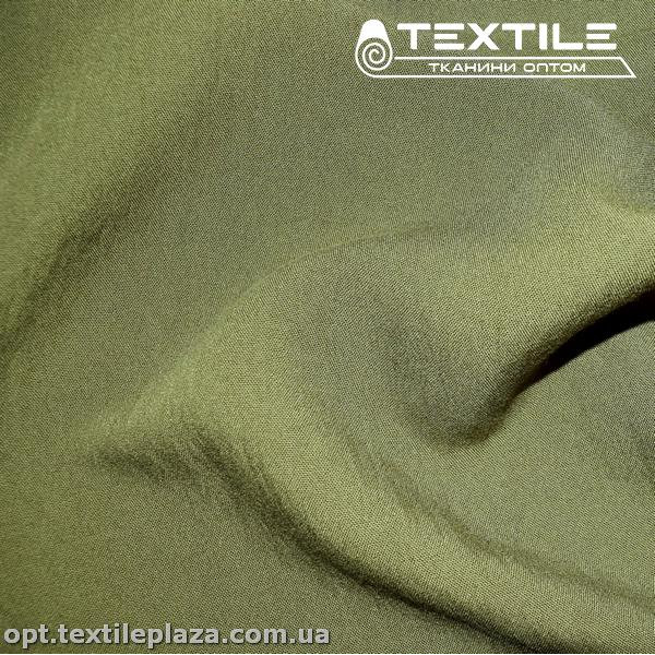 Лён крэш тонкий 4182C10 оливковый