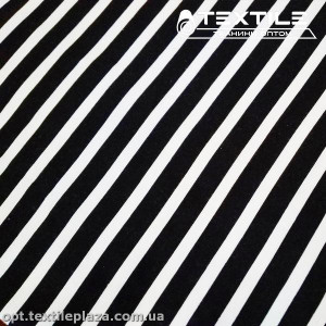 Лён цветной 4062D6C4 полоска, черный