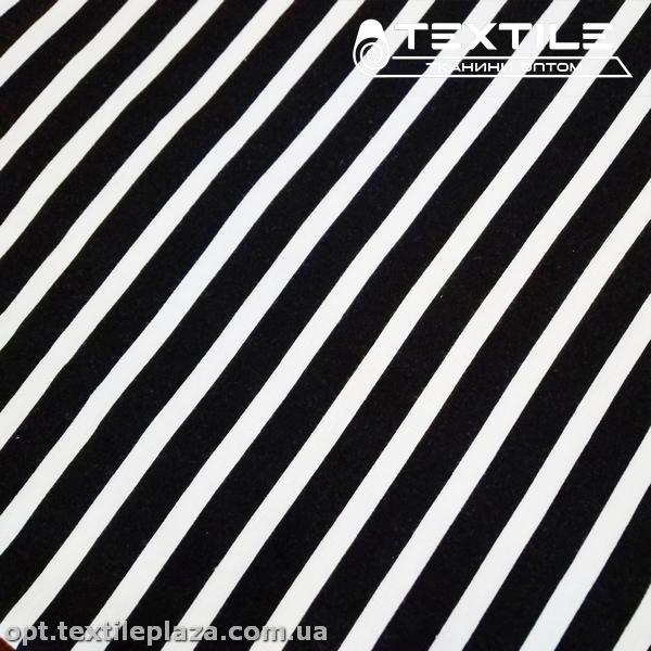 Лён цветной 4062D6C4 полоска, черный