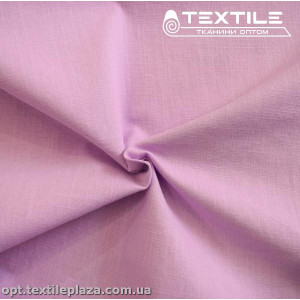 Лён однотонный 3596C2 сиреневый