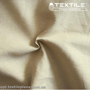 Лён однотонный 3887C18 светло-серый