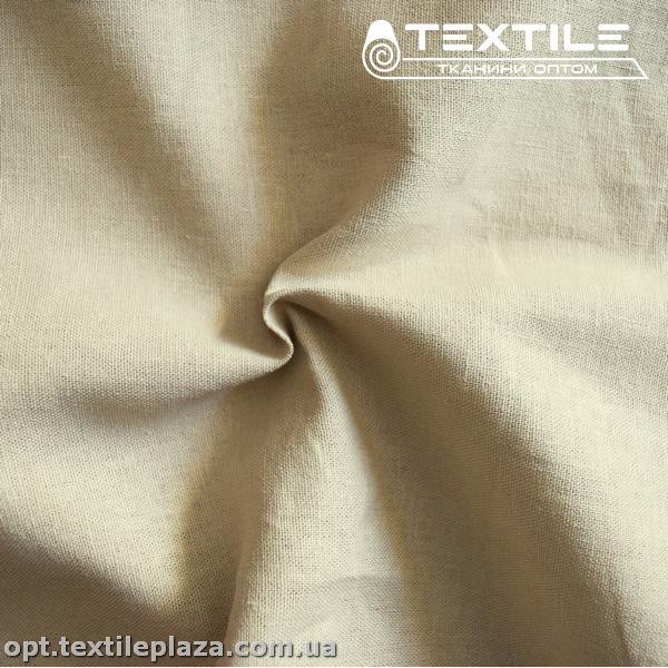 Лён однотонный 3887C18 светло-серый