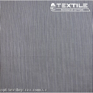 Лён цветной 3796D1C1 полоска, черно-белый