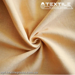 Лён однотонный 3888C11 тепло-пудровый