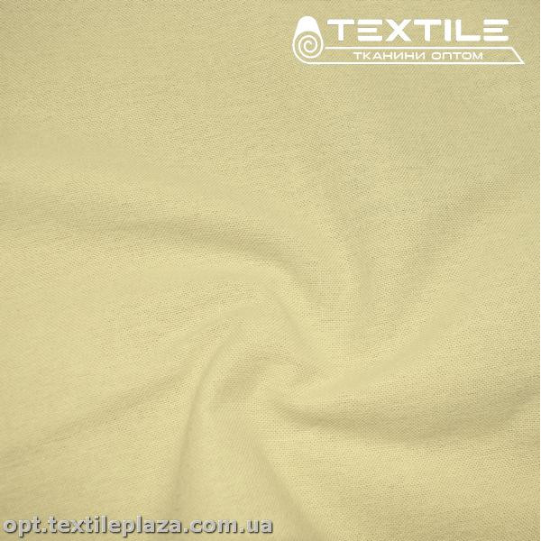 Лён однотонный 4160C6 светло-кремовый