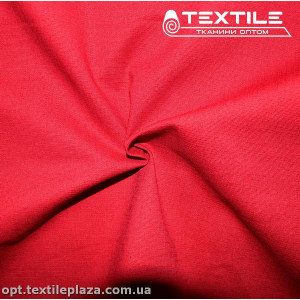 Лён однотонный 3884C11 красный
