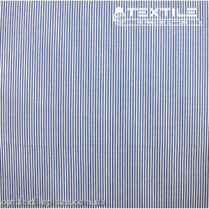 Лён цветной 3796D1C2 полоска, сине-белый