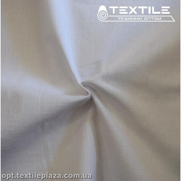 Лён однотонный 3884C1 белый