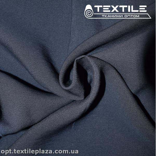 Лён крэш тонкий 3825C7 темно-синий