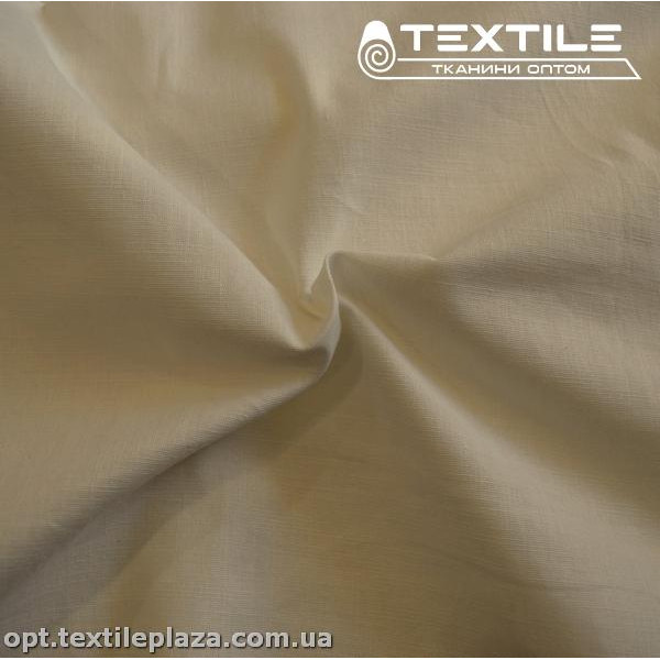 Лён однотонный 3884C2 молочный