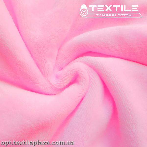 Махра велсофт однотонная 280C104 нежно-розовый