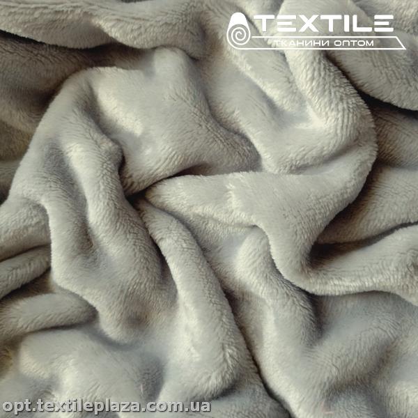 Махра велсофт однотонная 280C832 светло-серый