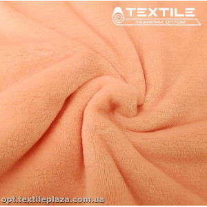 Махра велсофт однотонная 280C380 розово-пудровый