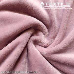 Махра велсофт однотонная 280C316 сиренево-розовый
