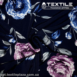 Масло цветное 6135D13C1 цветы, фиолетово-синий