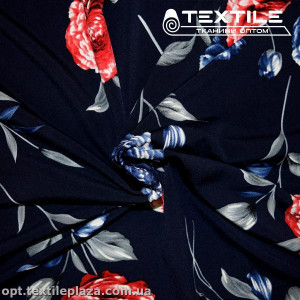 Масло цветное 6135D13C2 цветы, красно-синий