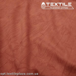 Микромасло крэш однотонное 12674C4 кораллово-фрезовый