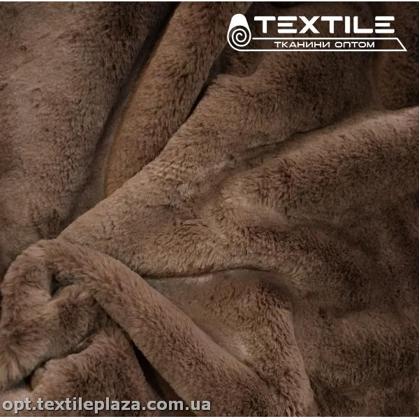 Мокрый мех 6402C2 серо-бежевый