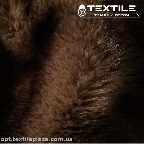 Мех соболь 779C1 бежево-коричневый