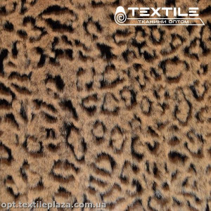 Мех мутон 750C1 жаккард, бежевый