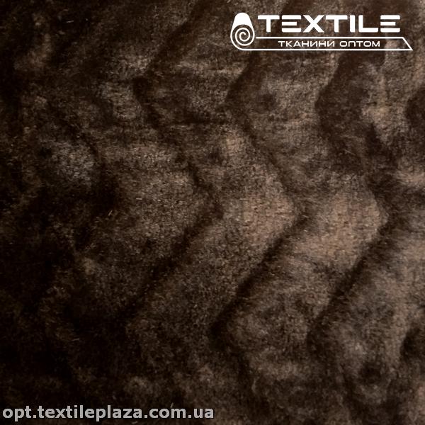 Мех жаккард 3688C1 черный