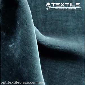 Мех мутон 5019C1 темно-бирюзовый