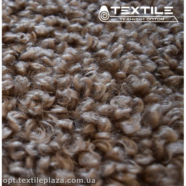 Мех барашек 748C2 холодно-карамельный