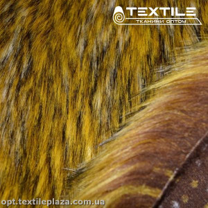 Мех енот 3345C1 желто-коричневый