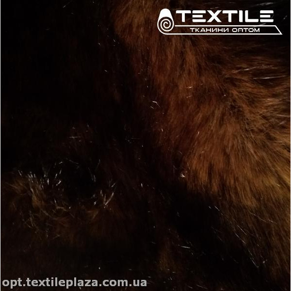 Мех енот 831C1 карамельно-коричневый