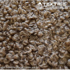 Мех барашек 748C4 тепло-карамельный