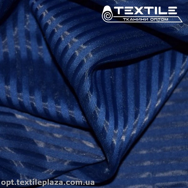 Органза 12345D3C3 жаккард, синий